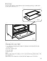 Предварительный просмотр 21 страницы DeLonghi DFS 901SS User Operating Instructions Manual