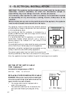 Preview for 22 page of DeLonghi DGH 705 User & Installation Instructions Manual