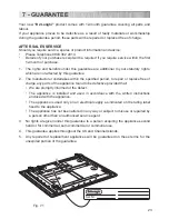 Preview for 23 page of DeLonghi DGH 705 User & Installation Instructions Manual