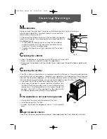 Предварительный просмотр 8 страницы DeLonghi DH 100P Instruction Booklet