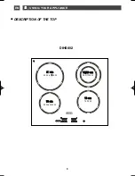 Предварительный просмотр 8 страницы DeLonghi dihs602 Manual To Installation And Use