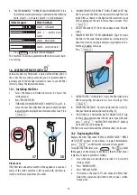 Предварительный просмотр 19 страницы DeLonghi DINAMICA PLUS ECAM37 95 Series Instructions For Use Manual