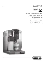 Preview for 2 page of DeLonghi Dinamica Plus ECAM37X.95 Instructions For Use Manual