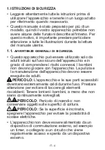 Preview for 4 page of DeLonghi DLM 9 XLN User Manual