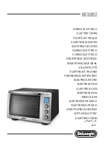 Предварительный просмотр 2 страницы DeLonghi DO32852 User Manual