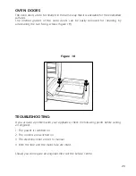 Предварительный просмотр 23 страницы DeLonghi DOMFP/S Installation And Service Instructions Use And Care Instructions