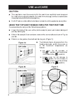 Предварительный просмотр 8 страницы DeLonghi DOMFP Installation And Use Manual