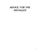 Preview for 17 page of DeLonghi Domino DE302IB Installation And Service Instructions Manual