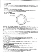 Preview for 6 page of DeLonghi DR18TQP Important Instructions Manual