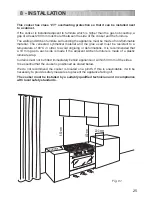 Предварительный просмотр 25 страницы DeLonghi DRS 900-G User & Installation Instructions Manual