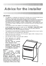 Preview for 11 page of DeLonghi DSC 616-IND Installation & User'S Instructions