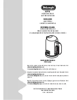 Preview for 1 page of DeLonghi DSJ04 Series Instructions For Use Manual