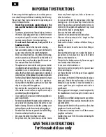 Preview for 4 page of DeLonghi DSJ04 Series Instructions For Use Manual