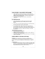 Preview for 25 page of DeLonghi DSJ900 Series Instruction Manual