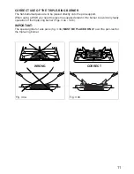 Preview for 11 page of DeLonghi DSR 905-DF User & Installation Instructions Manual