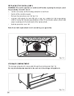 Preview for 24 page of DeLonghi DSR 905-DF User & Installation Instructions Manual