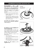 Preview for 42 page of DeLonghi DSR 905-DF User & Installation Instructions Manual