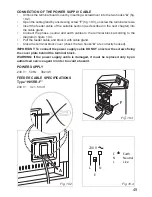 Preview for 45 page of DeLonghi DSR 905-DF User & Installation Instructions Manual