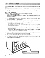 Preview for 46 page of DeLonghi DSR 905-DF User & Installation Instructions Manual