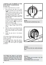 Preview for 30 page of DeLonghi DSR 927 DFX User & Installation Instructions Manual