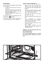 Preview for 37 page of DeLonghi DSR 927 DFX User & Installation Instructions Manual