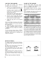 Предварительный просмотр 10 страницы DeLonghi DTR 900-DF User & Installation Instructions Manual