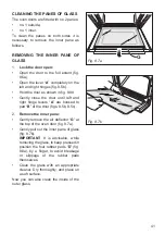 Preview for 41 page of DeLonghi DTR 906-IND User & Installation Instructions Manual