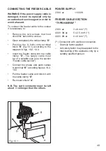 Preview for 49 page of DeLonghi DTR 906-IND User & Installation Instructions Manual