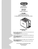 DeLonghi DTT02 series Instructions For Use Manual preview