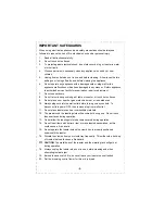 Предварительный просмотр 2 страницы DeLonghi DTT900-980 Instruction Manual