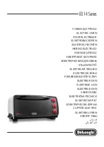 Preview for 2 page of DeLonghi E014 Series Manual