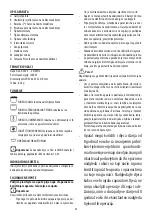 Preview for 56 page of DeLonghi E014 Series Manual