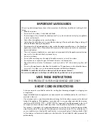 Preview for 7 page of DeLonghi EAM3400 Important Instructions Manual