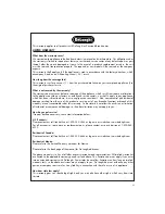 Preview for 23 page of DeLonghi EAM3500 Important Instructions Manual