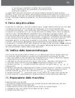 Preview for 89 page of DeLonghi EAM4000 Series Instruction Manual