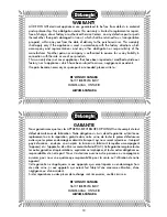 Предварительный просмотр 13 страницы DeLonghi EB700E Important Instructions Manual