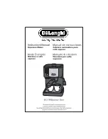 DeLonghi EC 140 Series Instruction Manual preview