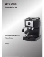 Preview for 2 page of DeLonghi EC 152 CD Instructions For Use Manual