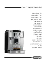 Preview for 2 page of DeLonghi ECAM20.11 Series Manual