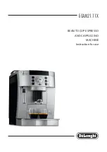 Preview for 2 page of DeLonghi ECAM21.11X Instructions For Use Manual