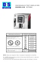 Preview for 37 page of DeLonghi ECAM23.420 Service Manual