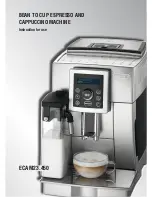 Preview for 2 page of DeLonghi ECAM23.450 Instructions For Use Manual