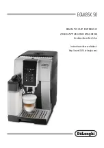 Preview for 1 page of DeLonghi ECAM35X.50 Instructions For Use Manual