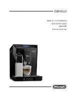 Preview for 2 page of DeLonghi ECAM44.66X ELETTA Instructions For Use Manual