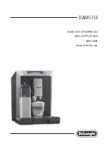 Preview for 2 page of DeLonghi ECAM45.76 Series Instructions For Use Manual