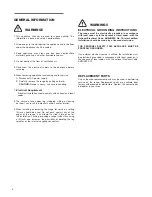 Preview for 4 page of DeLonghi Electric Range DEGLSC 24 SS Installation Instructions Manual