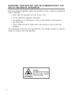 Предварительный просмотр 4 страницы DeLonghi EMFPS 60 B Installation And Service Instructions Manual