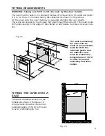 Предварительный просмотр 9 страницы DeLonghi EMFPS 60 B Installation And Service Instructions Manual