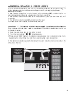 Предварительный просмотр 27 страницы DeLonghi EMFPS 60 B Installation And Service Instructions Manual