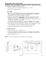 Предварительный просмотр 39 страницы DeLonghi EMFPS 60 B Installation And Service Instructions Manual